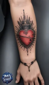 Sacred heart tattoo designs - Sacred heart tattoo small - Sacred heart tattoo meanings - Sacred heart tattoo Traditional - Sacred heart tattoo female