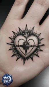 Sacred heart tattoo designs - Sacred heart tattoo small - Sacred heart tattoo meanings - Sacred heart tattoo Traditional - Sacred heart tattoo female