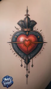 Sacred heart tattoo designs - Sacred heart tattoo small - Sacred heart tattoo meanings - Sacred heart tattoo Traditional - Sacred heart tattoo female