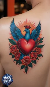 Sacred heart tattoo designs - Sacred heart tattoo small - Sacred heart tattoo meanings - Sacred heart tattoo Traditional - Sacred heart tattoo female