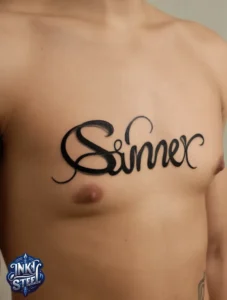 Sinner tattoo meaning - Sinner tattoo ideas - Sinner tattoo neck - Sinner Tattoo font - Sinner tattoo sleeve