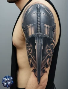 Sword tattoo forearm men - Sword tattoo forearm meaning - Sword tattoo meaning - Sword tattoo forearm female - Small sword tattoo forearm - Sword tattoo Men