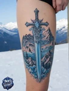 Sword tattoo forearm men - Sword tattoo forearm meaning - Sword tattoo meaning - Sword tattoo forearm female - Small sword tattoo forearm - Sword tattoo Men