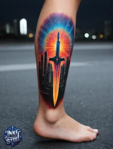 Sword tattoo forearm men - Sword tattoo forearm meaning - Sword tattoo meaning - Sword tattoo forearm female - Small sword tattoo forearm - Sword tattoo Men