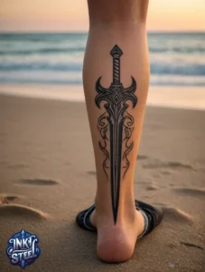 Sword tattoo forearm men - Sword tattoo forearm meaning - Sword tattoo meaning - Sword tattoo forearm female - Small sword tattoo forearm - Sword tattoo Men