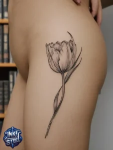 Tulip tattoo meaning - Tulip tattoo small - Tulip tattoos For females - Tulip tattoo male - Tulip tattoo designs - Tulip tattoo black and white