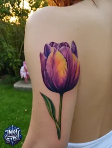 Tulip tattoo meaning - Tulip tattoo small - Tulip tattoos For females - Tulip tattoo male - Tulip tattoo designs - Tulip tattoo black and white