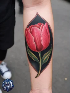 Tulip tattoo meaning - Tulip tattoo small - Tulip tattoos For females - Tulip tattoo male - Tulip tattoo designs - Tulip tattoo black and white