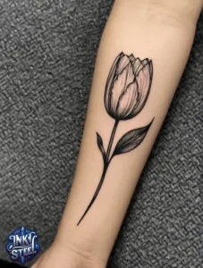 Tulip tattoo meaning - Tulip tattoo small - Tulip tattoos For females - Tulip tattoo male - Tulip tattoo designs - Tulip tattoo black and white